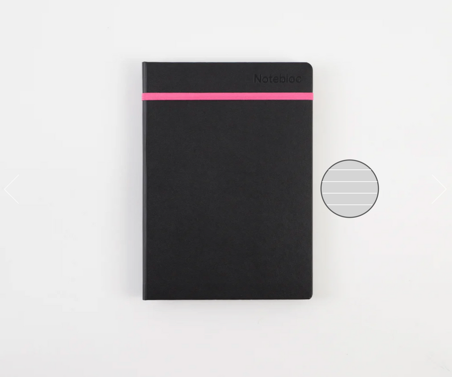 A5 Magenta Hardcover - Líneas