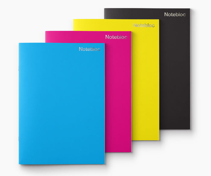 Notebloc CMYK: colección - 4 cuadernos - Notebloc